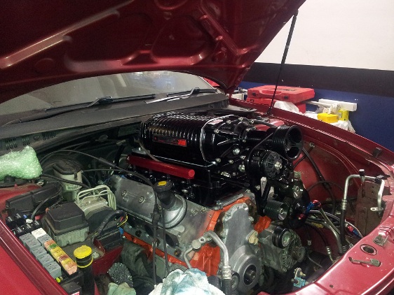 Holden Adventra 6.8 Litre Stroker Built Engine Close Up