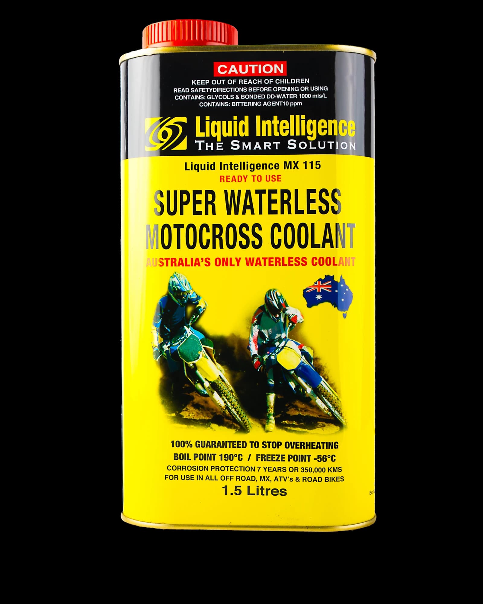 Liquid Intelligence 115 Motorcycle Super Waterless Coolant, 1.5L can