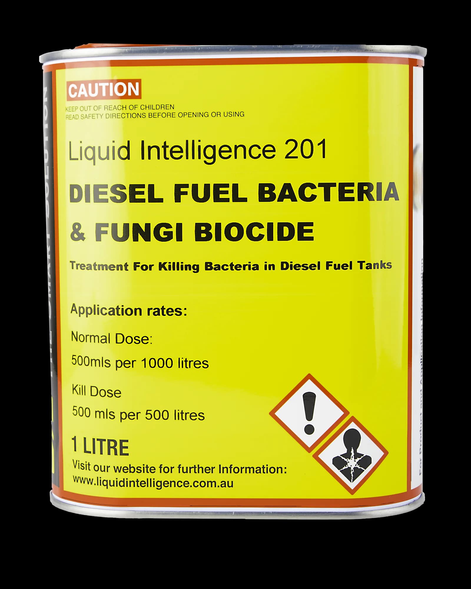 Liquid Intelligence 201 Diesel Fuel Bacteria & Fungi Biocide, 1L can