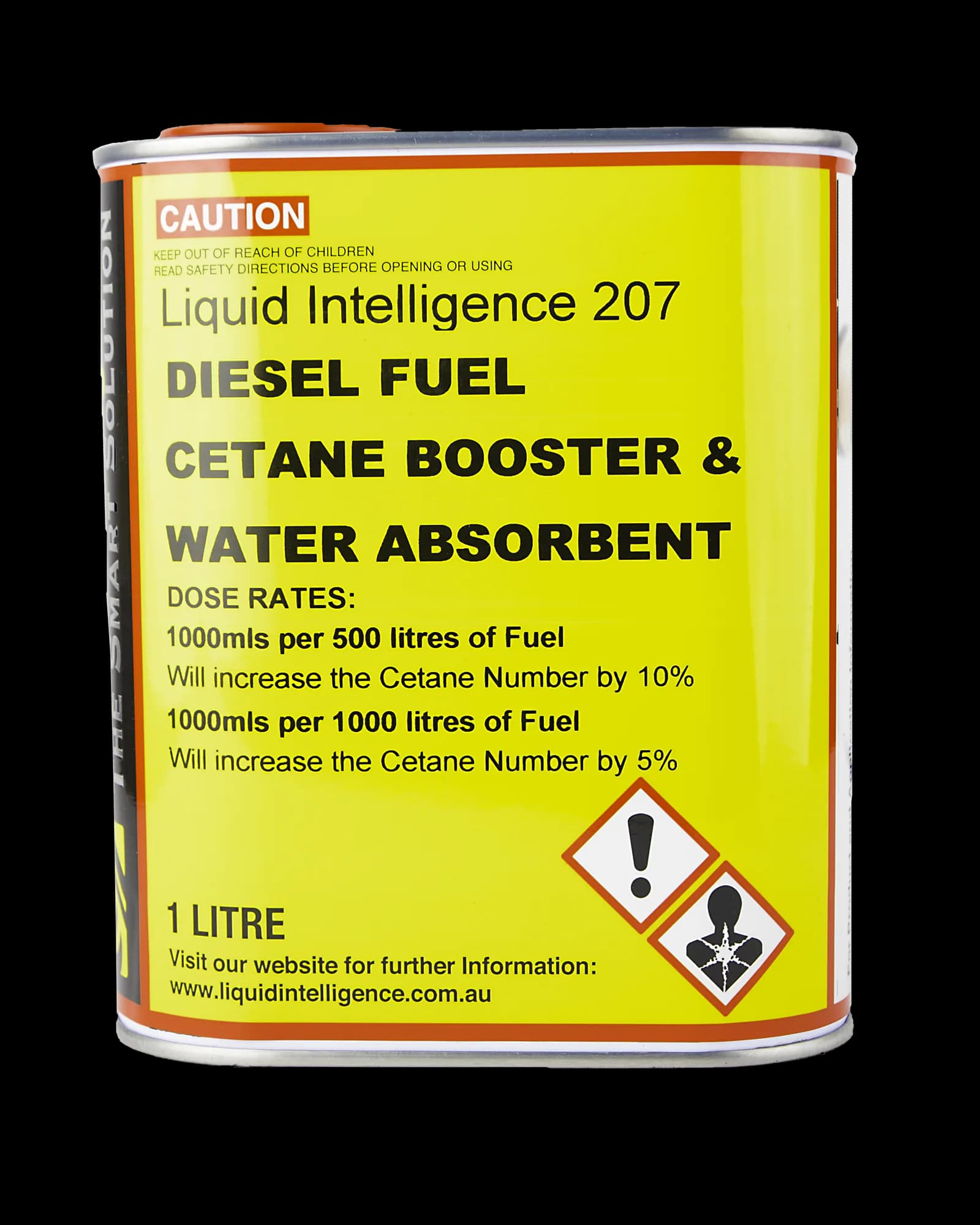 Liquid Intelligence 207 Diesel Fuel Cetane Booster, 1L can