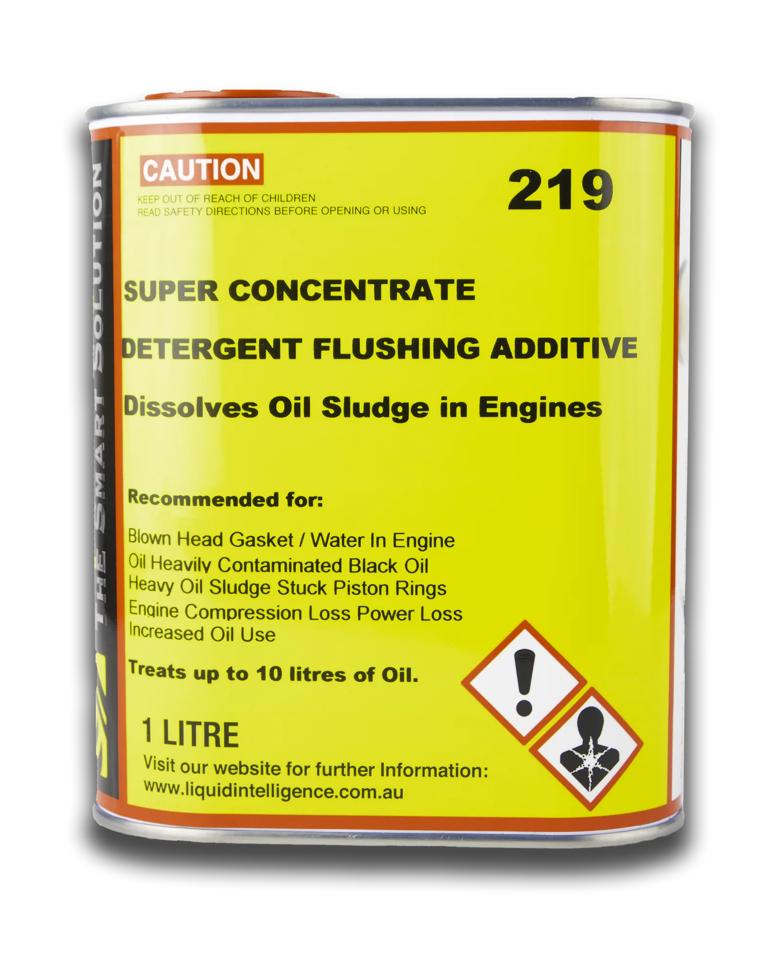 Liquid Intelligence 219 Super Concentrate Engine Flushing Additive, 1L can