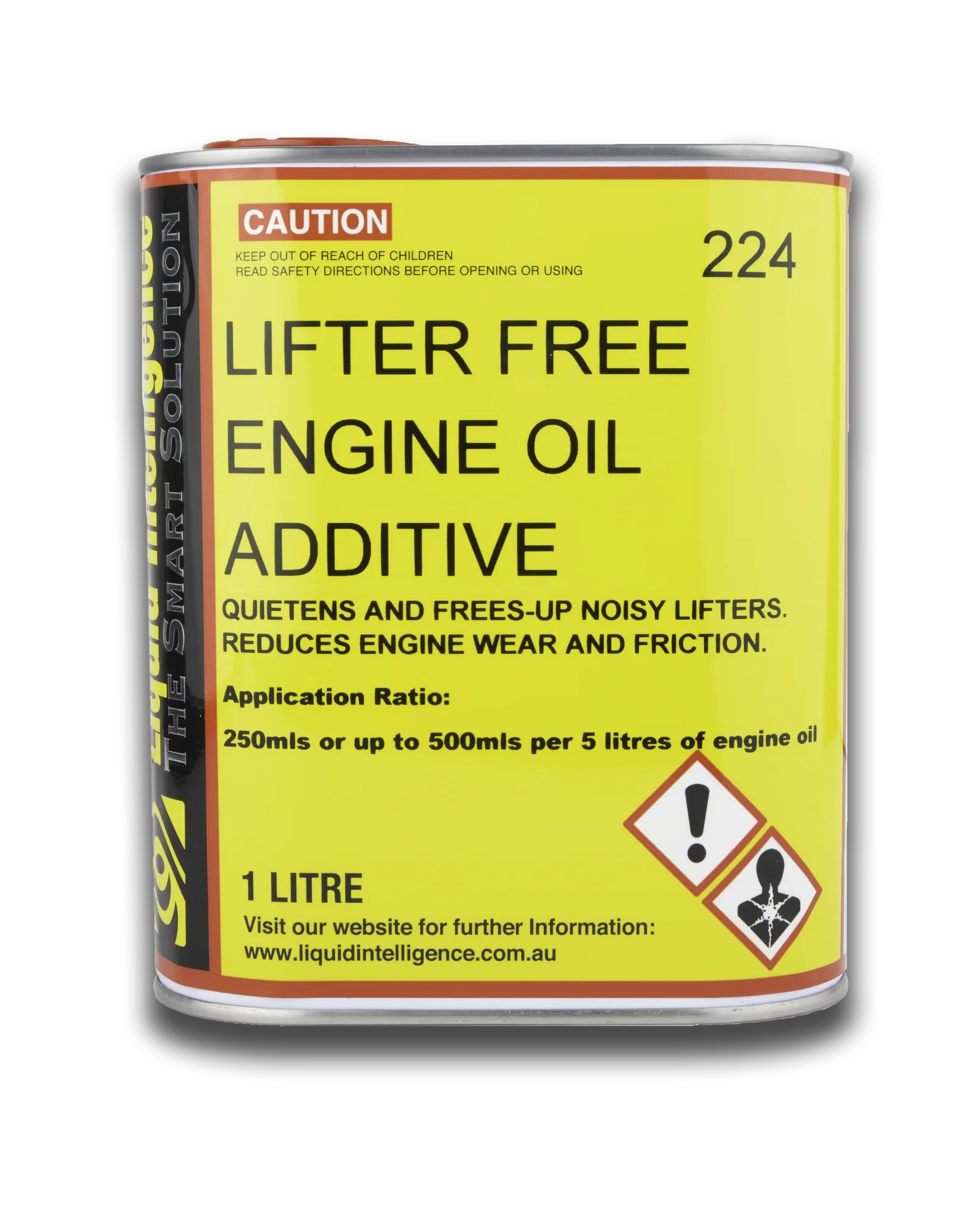 Liquid Intelligence 224 Lifter-Free Engine Oil Additive, 1L can