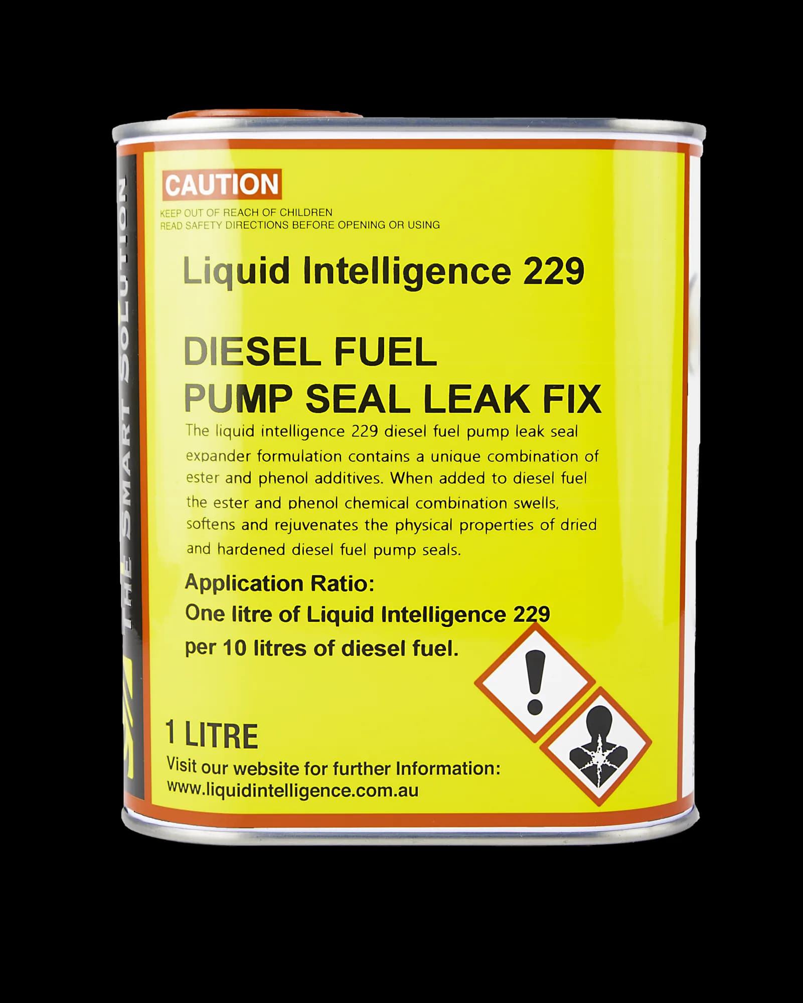 Liquid Intelligence 229 Diesel Fuel Pump Seal Leak Fix, 1L can