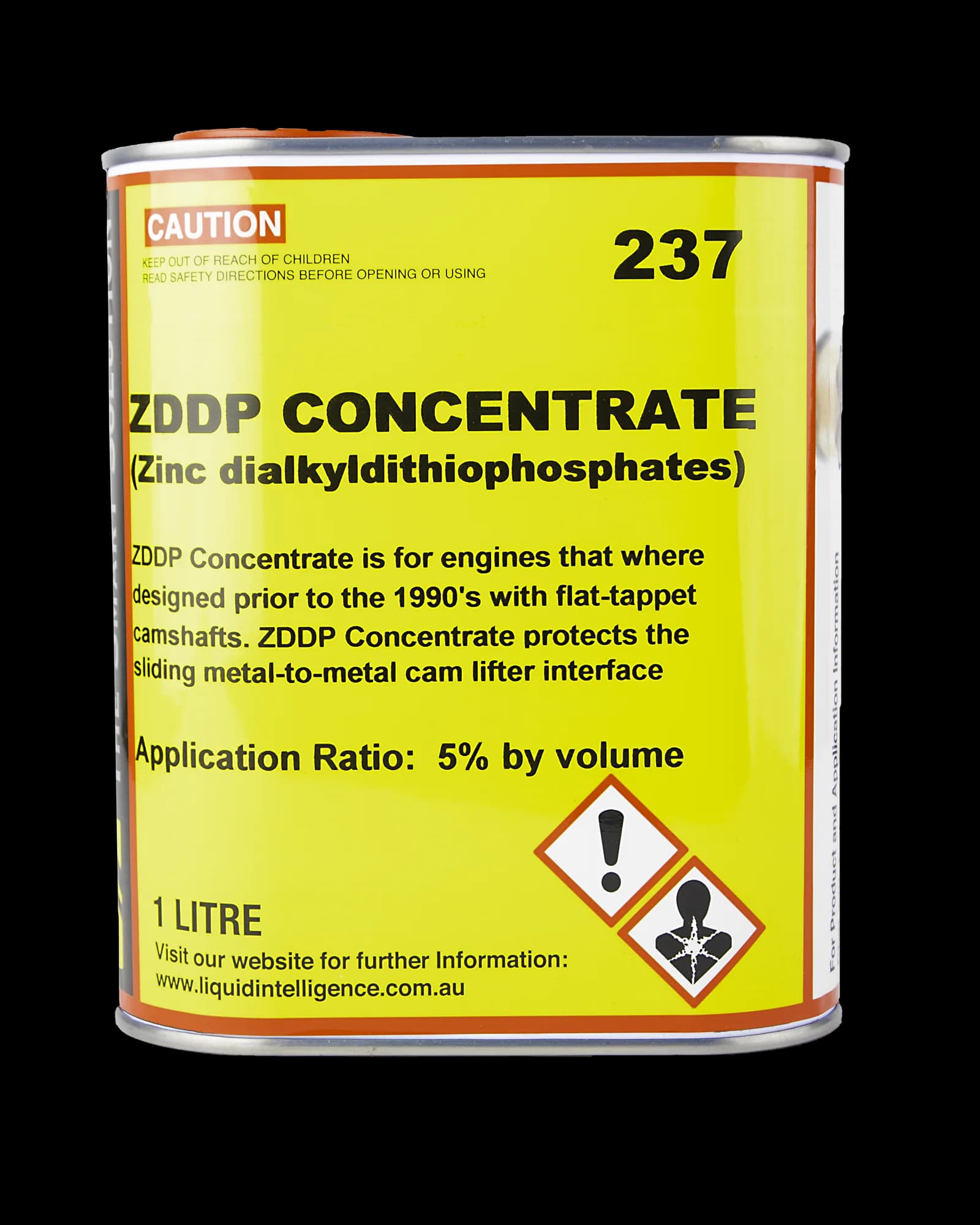 Liquid Intelligence 237 ZDDP Engine Oil Additive, 1L can