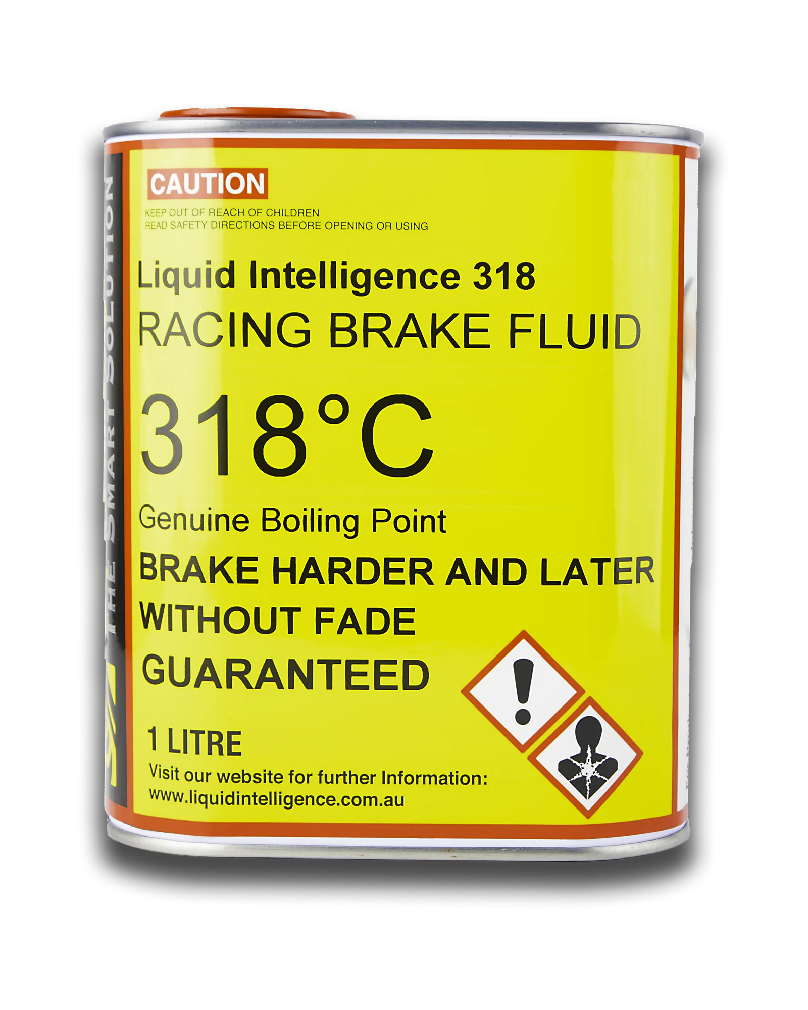 Liquid Intelligence 318 Racing Brake Fluid, 1L bottle