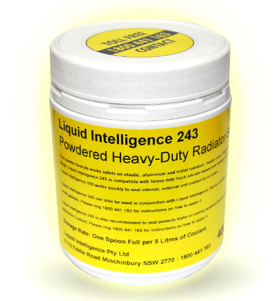 Liquid Intelligence 243 Fixes Leaks In Cooling Systems And Radiators Guaranteed.