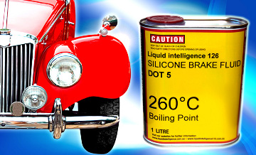Liquid Intelligence 126 Silicone Brake Fluid Dot 5