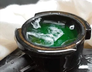 Animation of medium bubbling in a radiator