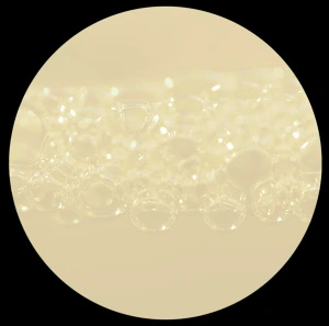 Oily bubbles on the radiator water
