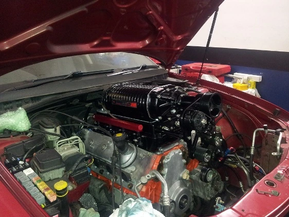 His next build, supercharged